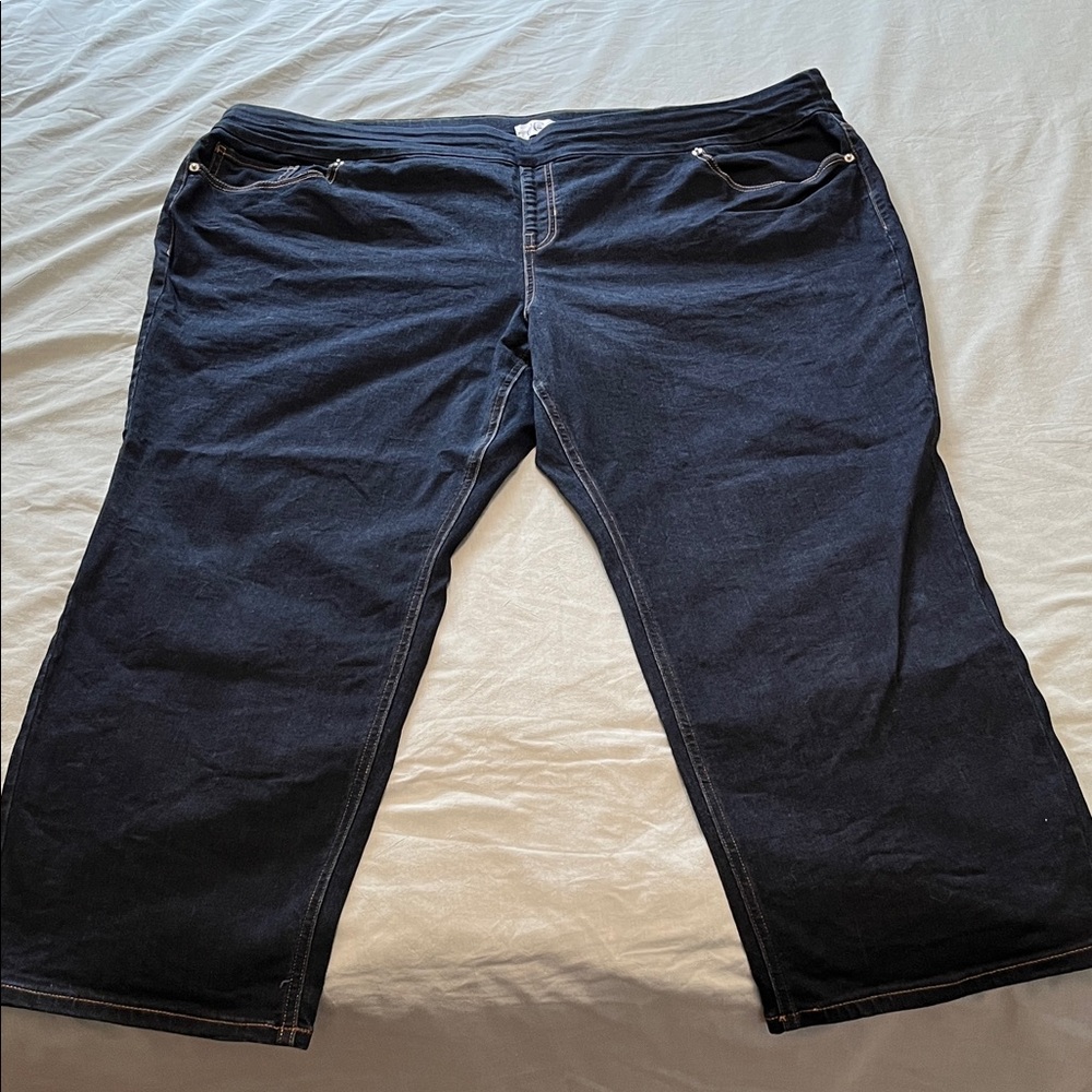 Pennington’s savvy fit straight leg jeans